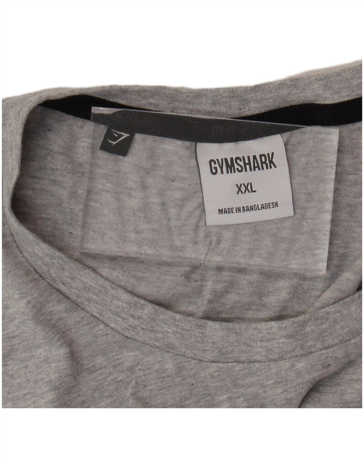 Męska kamizelka z grafiką GYMSHARK 2XL szara