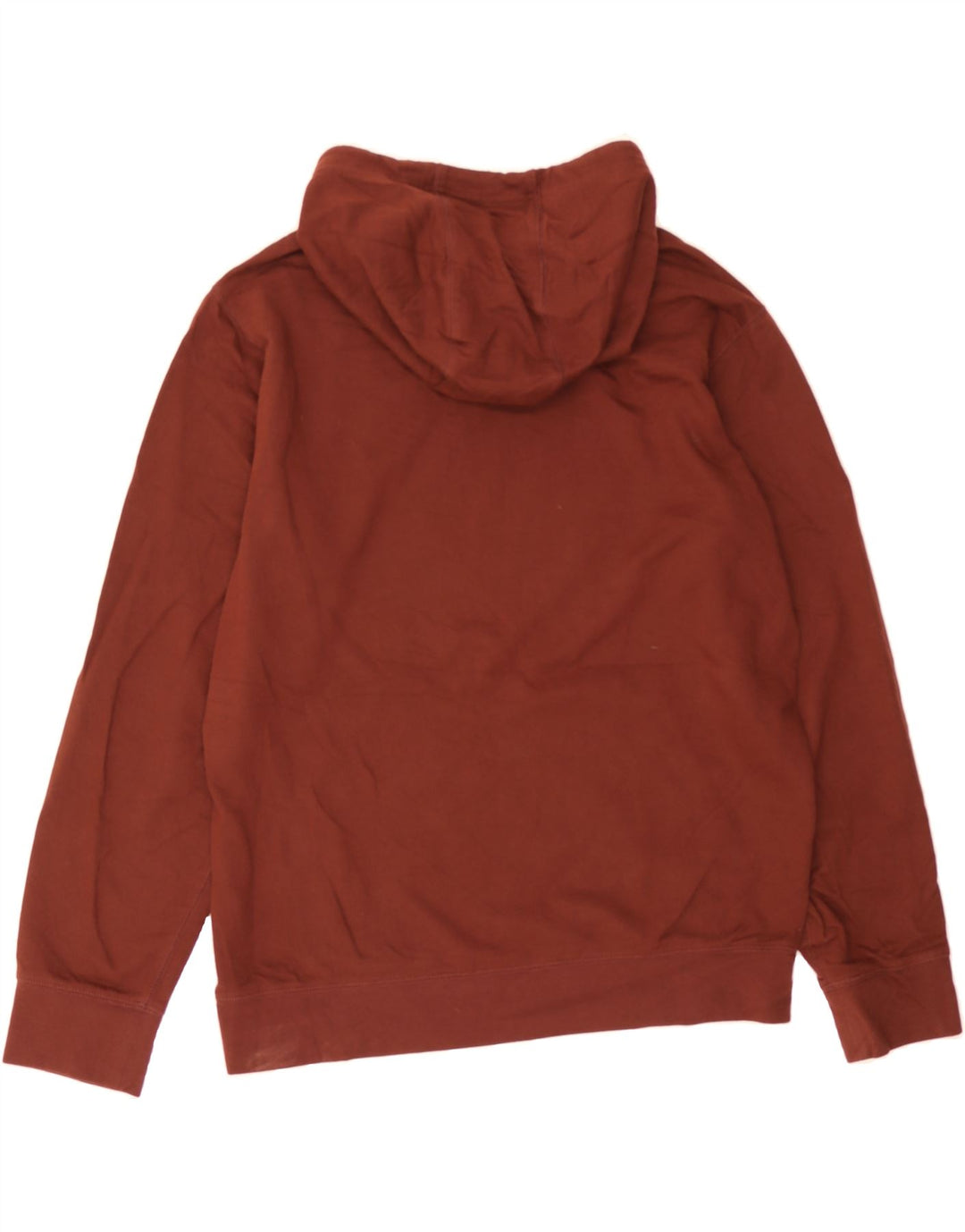 EDDIE BAUER Mens Hoodie Jumper Medium Brown Cotton Vintage Eddie Bauer and Second-Hand Eddie Bauer from Messina Hembry 