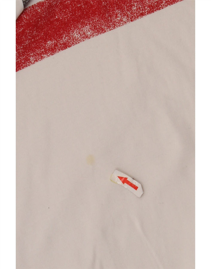 Męska koszulka z grafiką Levi's, góra XL, biała bawełna