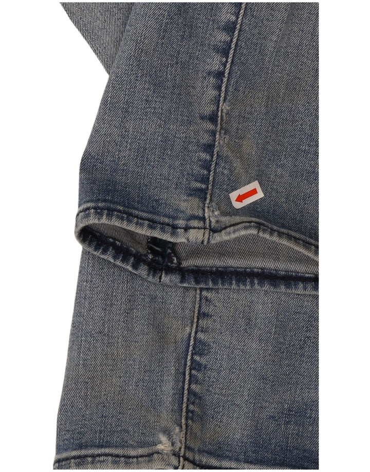 Damskie jeansy LEVI'S 511 Slim W29 L30 Niebieska bawełna