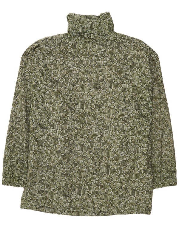 PROLINE Męska kurtka Anorak UK 44 2XL Zielona geometryczna