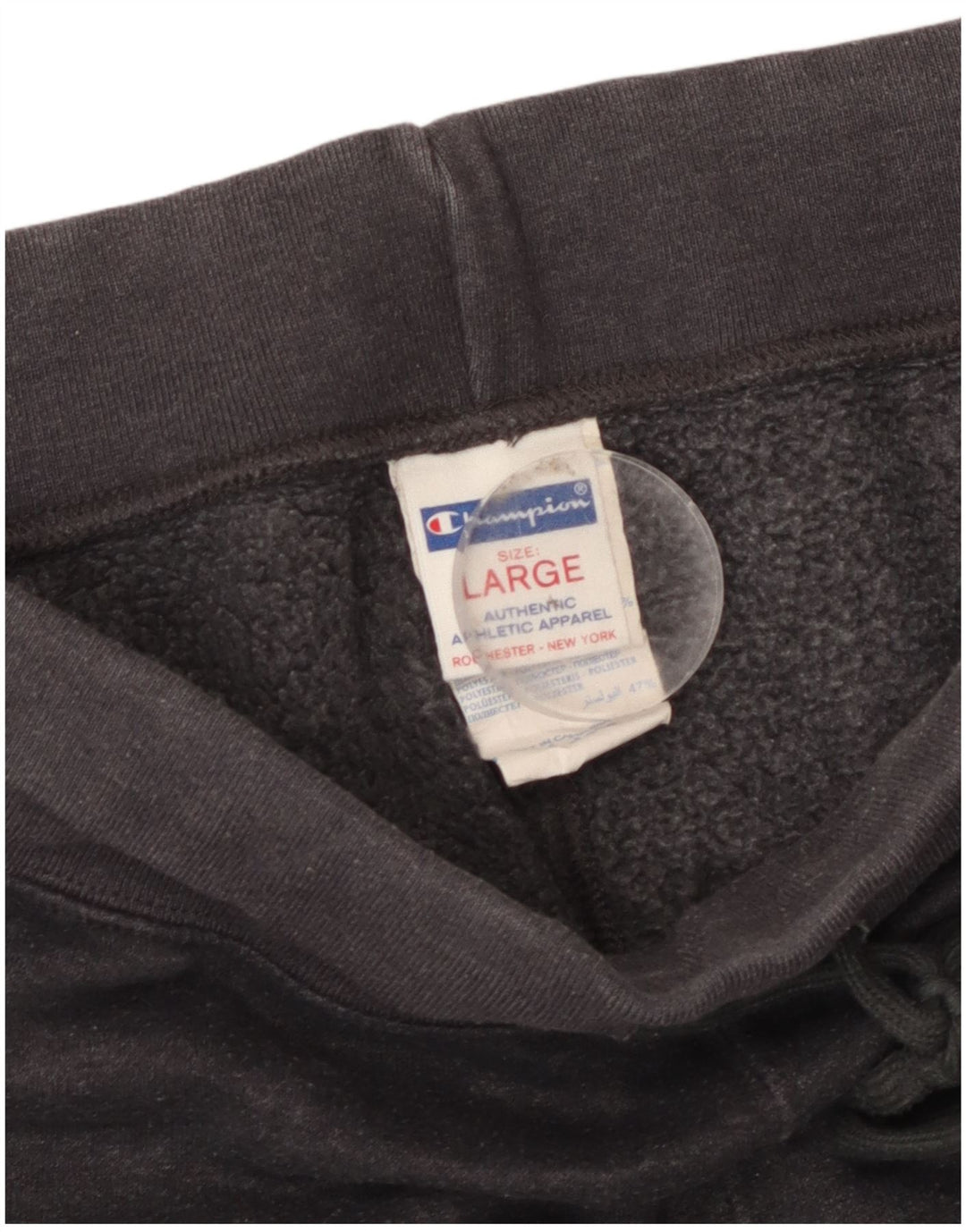 Spodnie dresowe damskie Champion UK 16, duże, szare, bawełniane