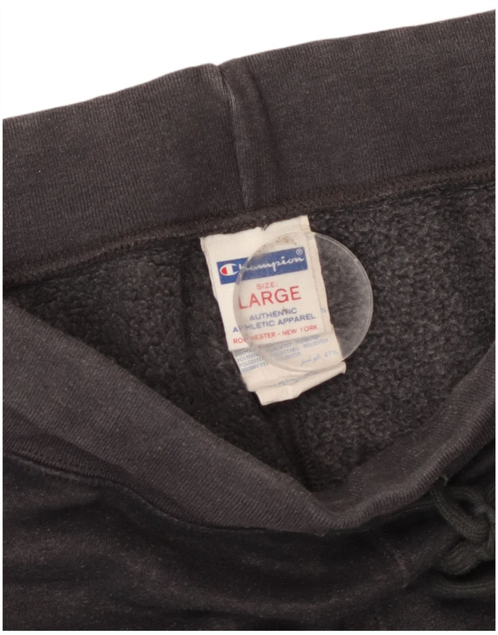 Spodnie dresowe damskie Champion UK 16, duże, szare, bawełniane