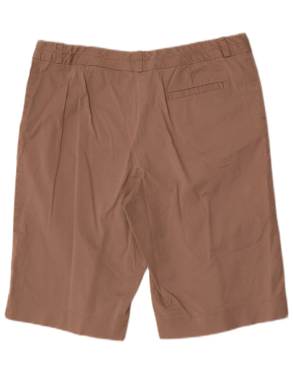 Marks & Spencer Damskie spodenki Chino UK 16 Large W34 Beżowa bawełna