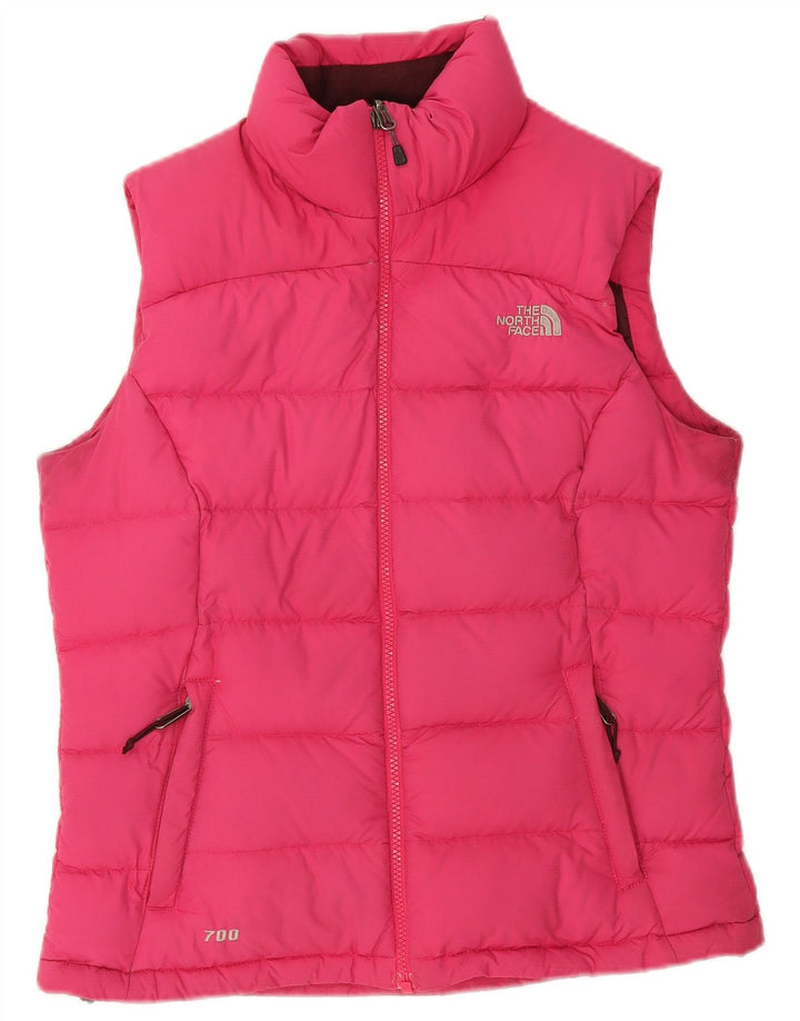 Damska wyściełana kamizelka The North Face UK 10, mała, różowa, z poliestru