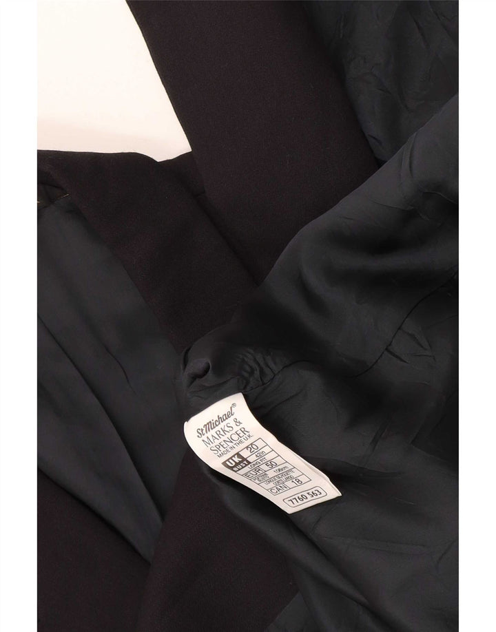 Marks & Spencer Damska kurtka marynarska St. Michael UK 20 2XL granatowa