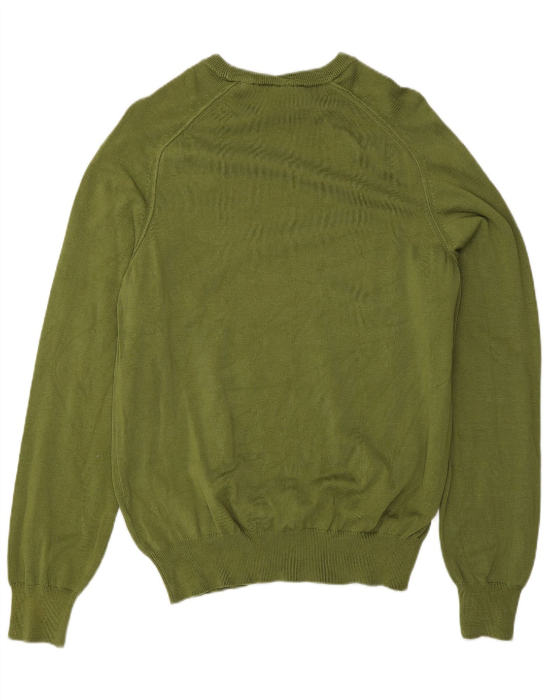 Męski sweter Timberland z okrągłym dekoltem, średnia bawełna khaki