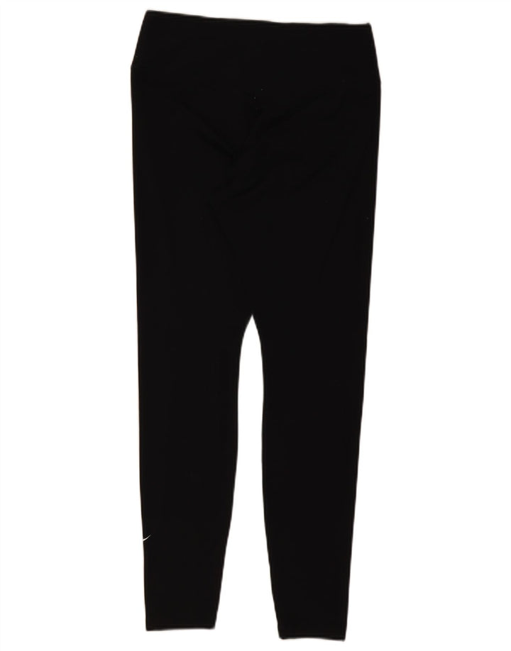 Damskie legginsy Nike Dri Fit UK 12, średnie czarne