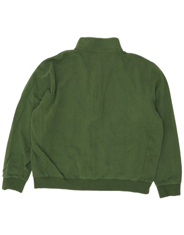 Marlboro Classics Męska bluza dresowa Top 3XL Zielona bawełna