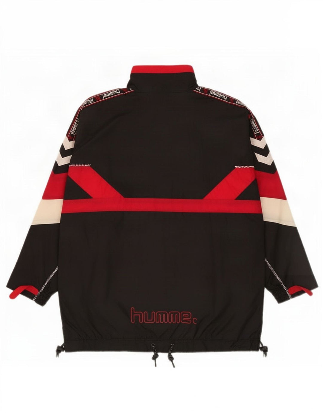 Hummel Męska bluza dresowa Top Jacket Medium Black Colorblock Sports