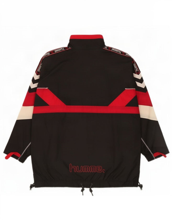 Hummel Męska bluza dresowa Top Jacket Medium Black Colorblock Sports