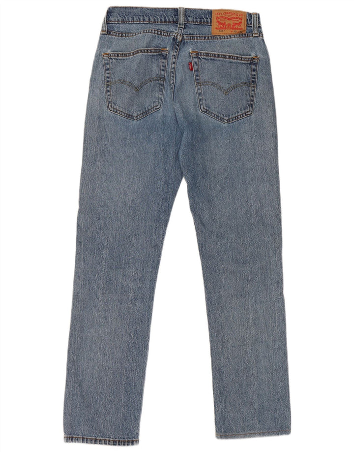 Męskie jeansy Levi's 514 Straight W30 L32 Niebieskie bawełniane