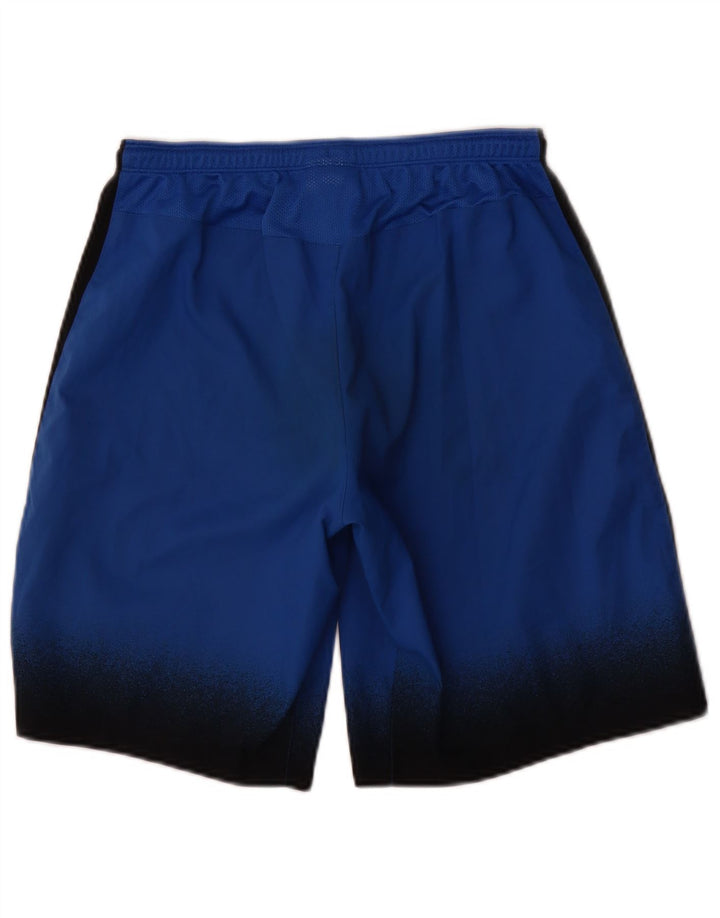 Męskie spodenki sportowe Nike Dri Fit, mały niebieski, poliester z blokami kolorów
