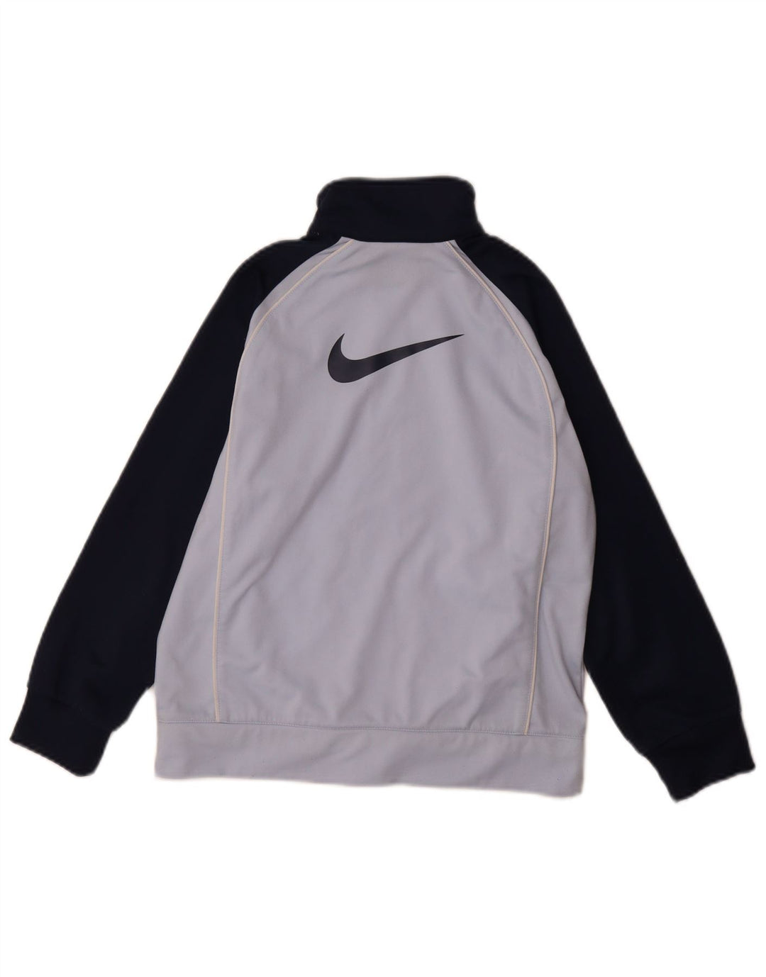 Chłopięca kurtka dresowa Nike Graphic 8-9 lat, mała, niebieska, z blokami kolorów