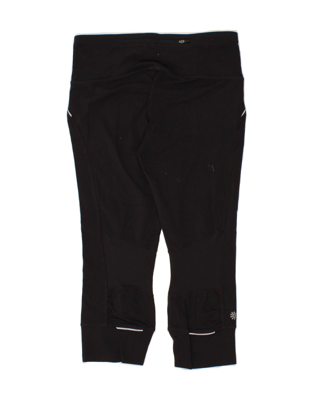 ATHLETA Womens Capri Leggings UK 8 Small Black Nylon Vintage Athleta and Second-Hand Athleta from Messina Hembry 