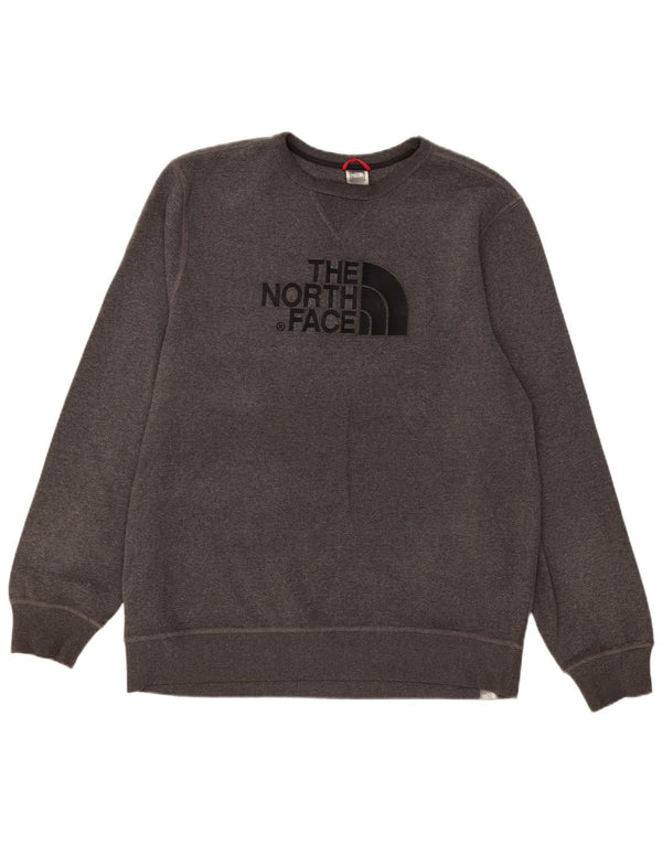 Męska bluza z grafiką The North Face XL, szara, bawełniana