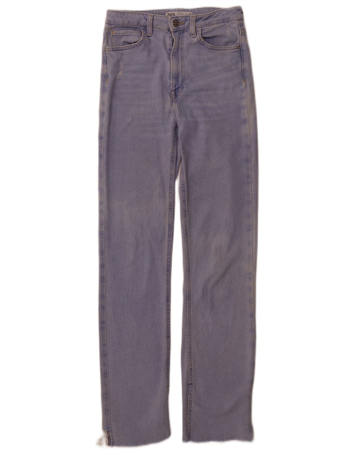 ZARA Womens Slim Jeans EU 34 2XS W24 L31 Blue