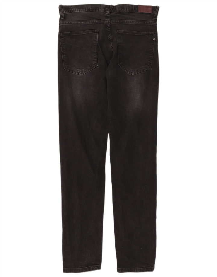 Męskie jeansy slim fit Zara EU 38 Small W30 L31 Czarna bawełna