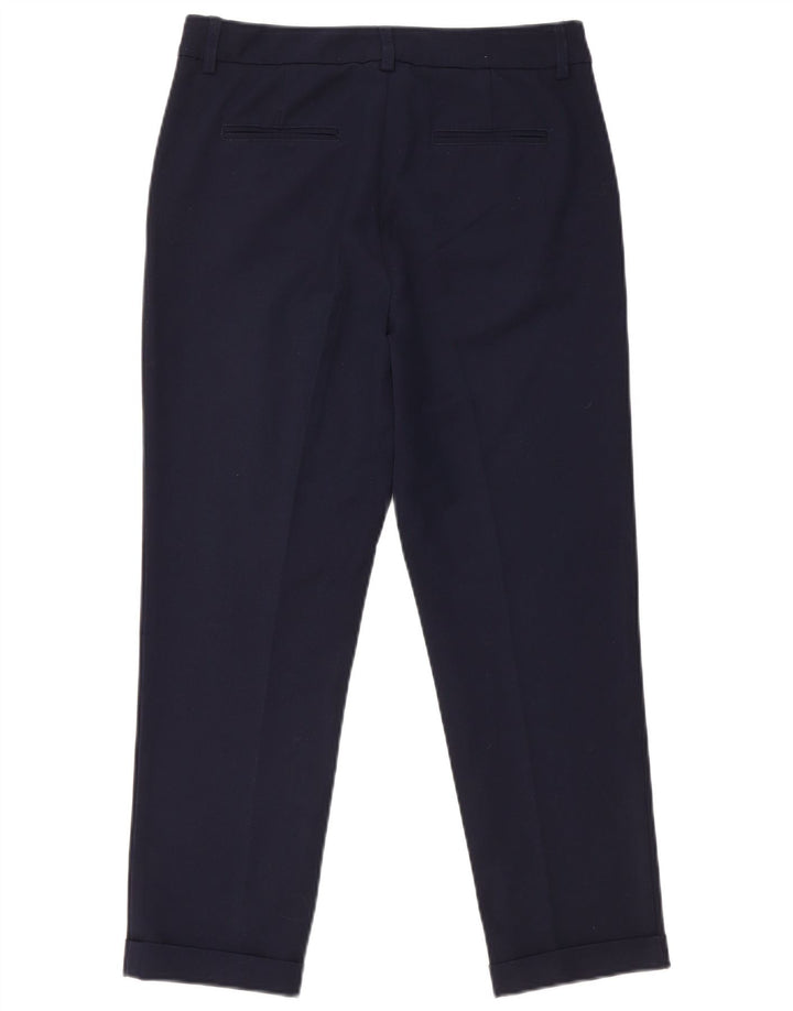 Krótkie spodnie damskie Benetton UK 8 Small W28 L24 Granatowy poliester