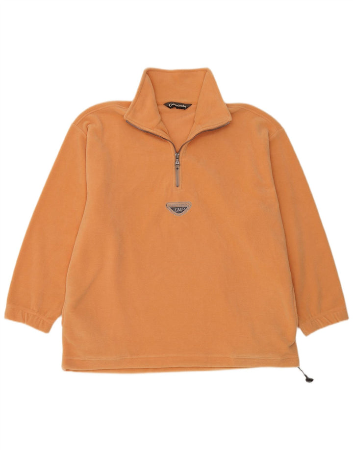 Męski sweter polarowy Campagnolo z zamkiem błyskawicznym 2XL, pomarańczowy