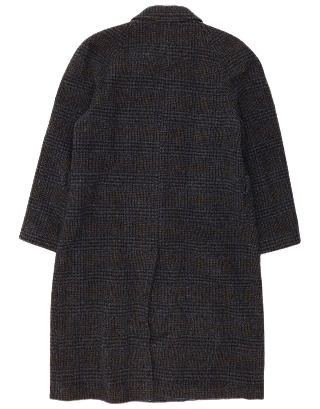 Płaszcz męski Lebole UK 42 XL w granatową kratkę