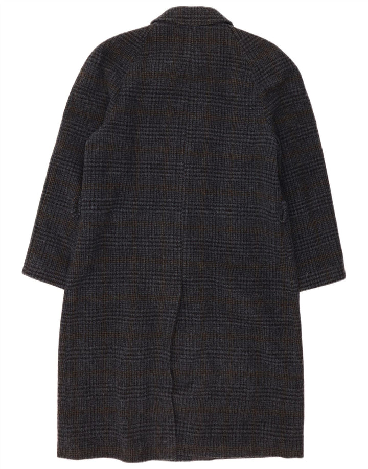 Płaszcz męski Lebole UK 42 XL w granatową kratkę