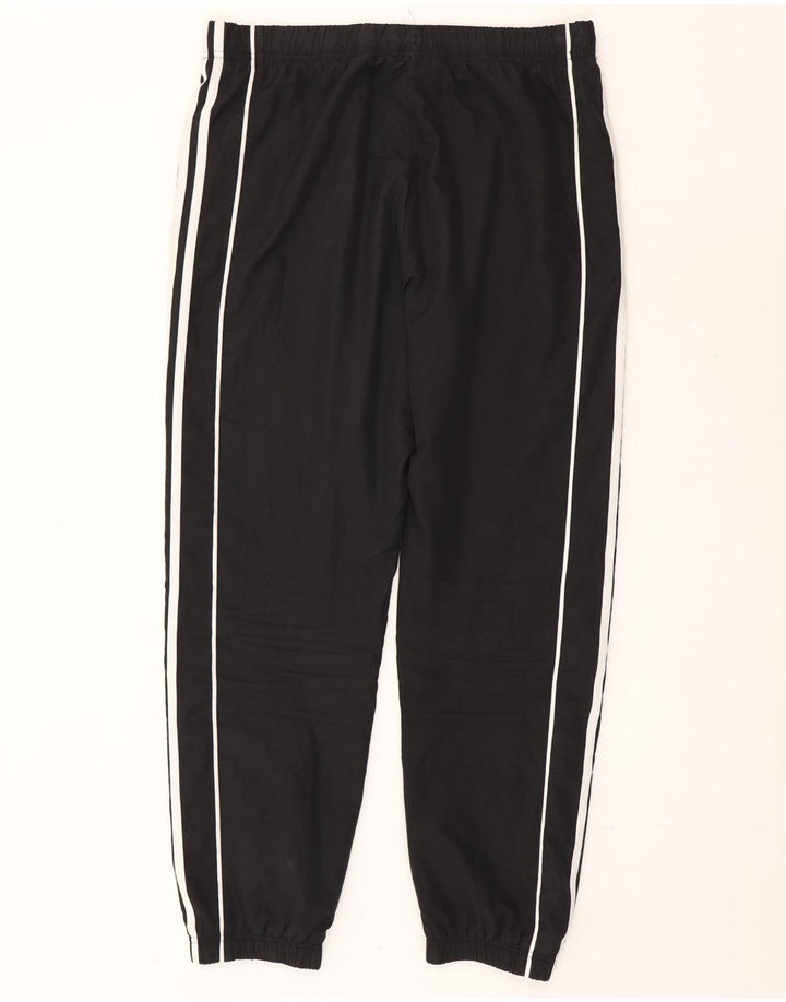 Adidas Męskie spodnie dresowe Joggery Średni czarny poliester z blokami kolorów