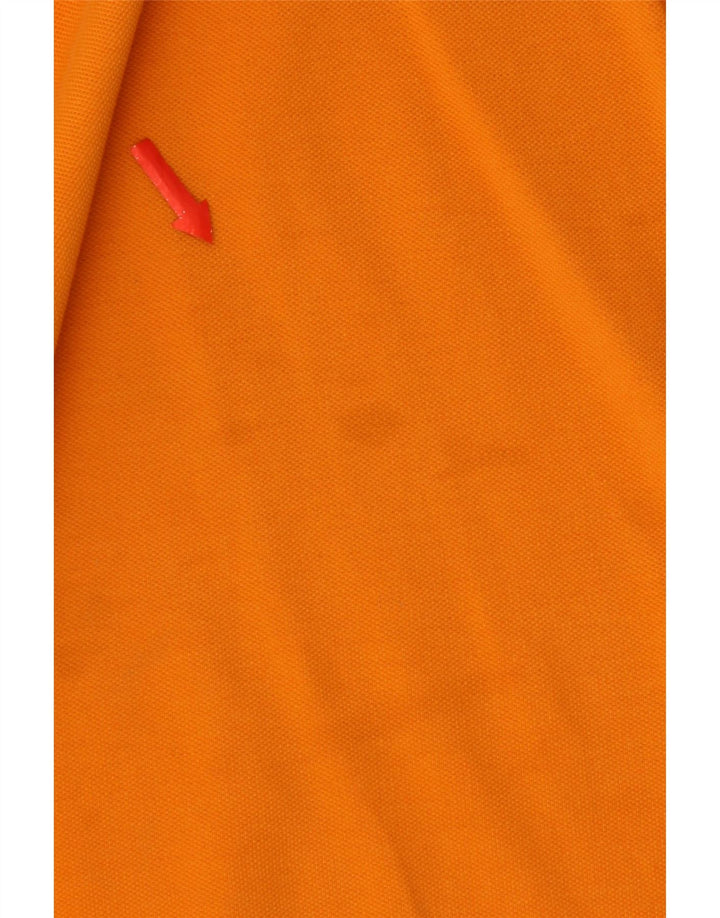 Męska koszulka polo Kappa 3XL Pomarańczowa, bawełniana
