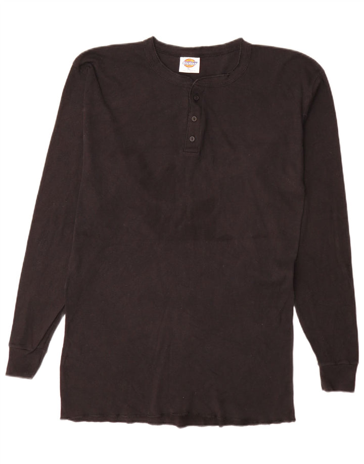 Męski top Dickies z długim rękawem XL, czarny, bawełniany