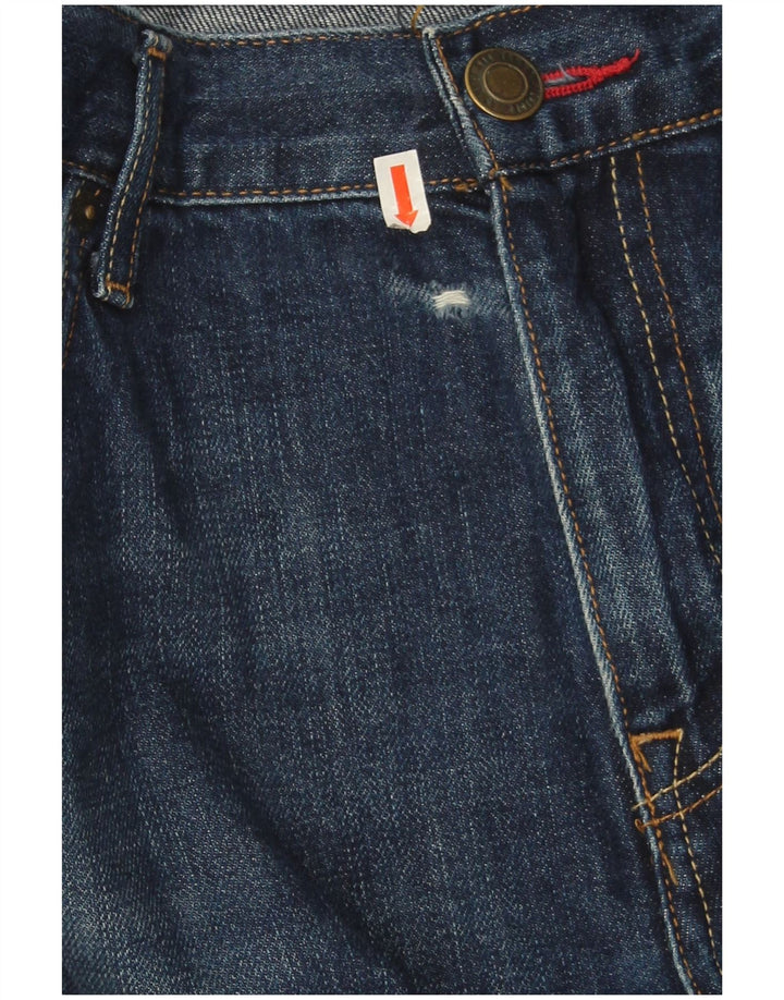 Męskie jeansy przycięte Tommy Hilfiger W38 L25 Niebieskie bawełniane