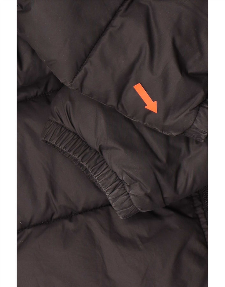 Damska wyściełana kurtka z kapturem The North Face UK 18 XL, czarny poliester