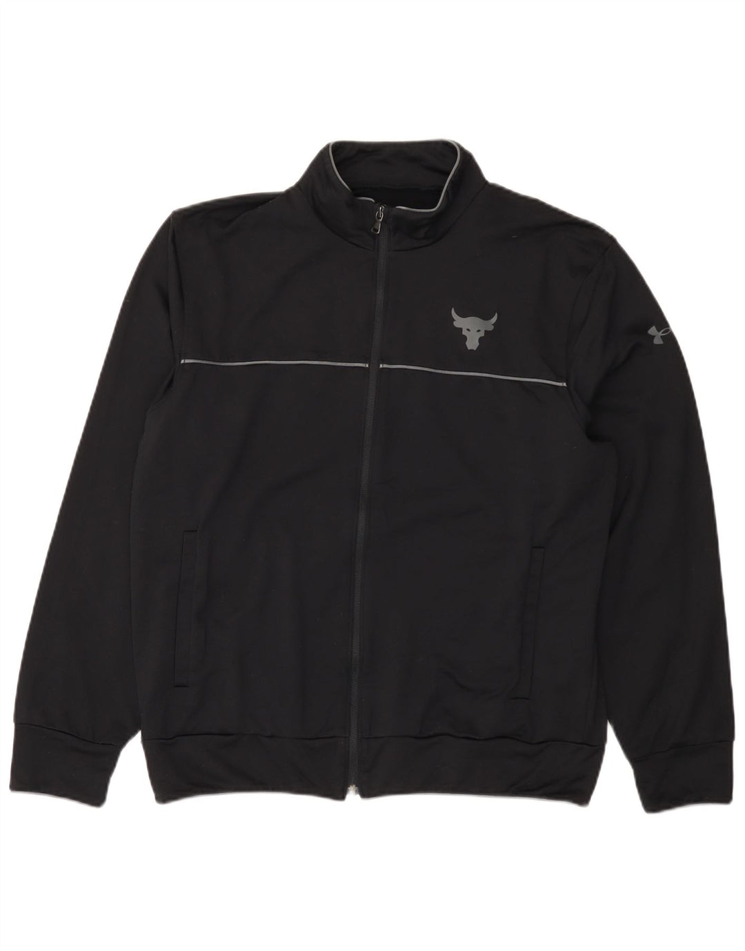Męska kurtka dresowa Under Armour o luźnym kroju, duża, czarna