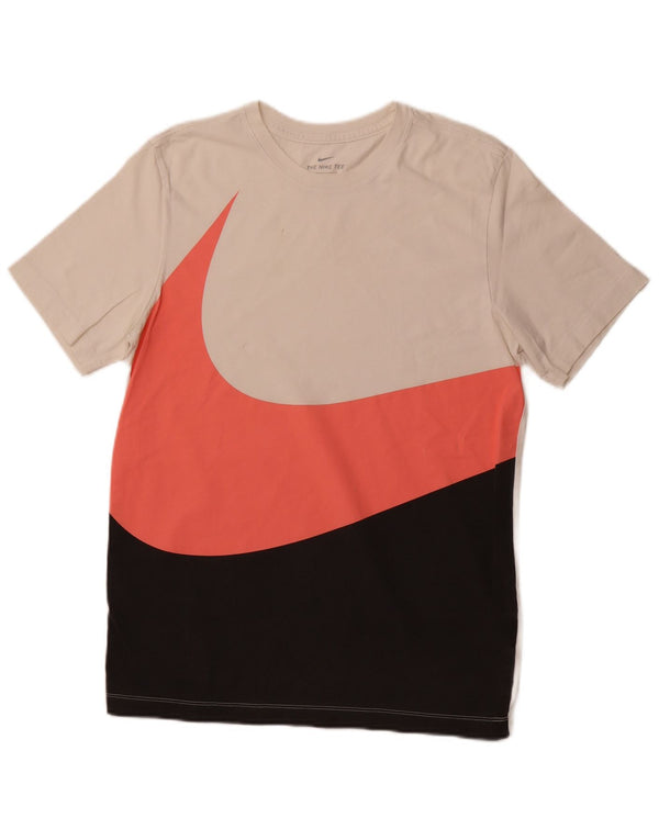 Męski T-shirt z grafiką NIKE Top w kolorze średniej bieli