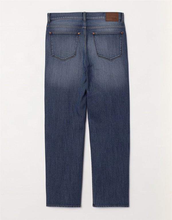 Męskie jeansy Hugo Boss ze stretchem W32 L30 Granatowa bawełna