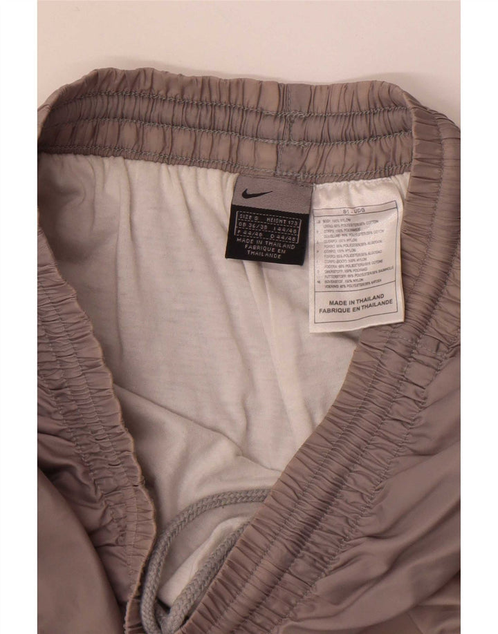 Męskie spodnie dresowe Nike, małe, szare, nylonowe