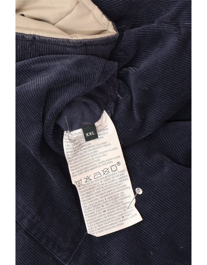 Męska dwustronna wyściełana kamizelka Dockers UK 44 2XL beżowy poliester
