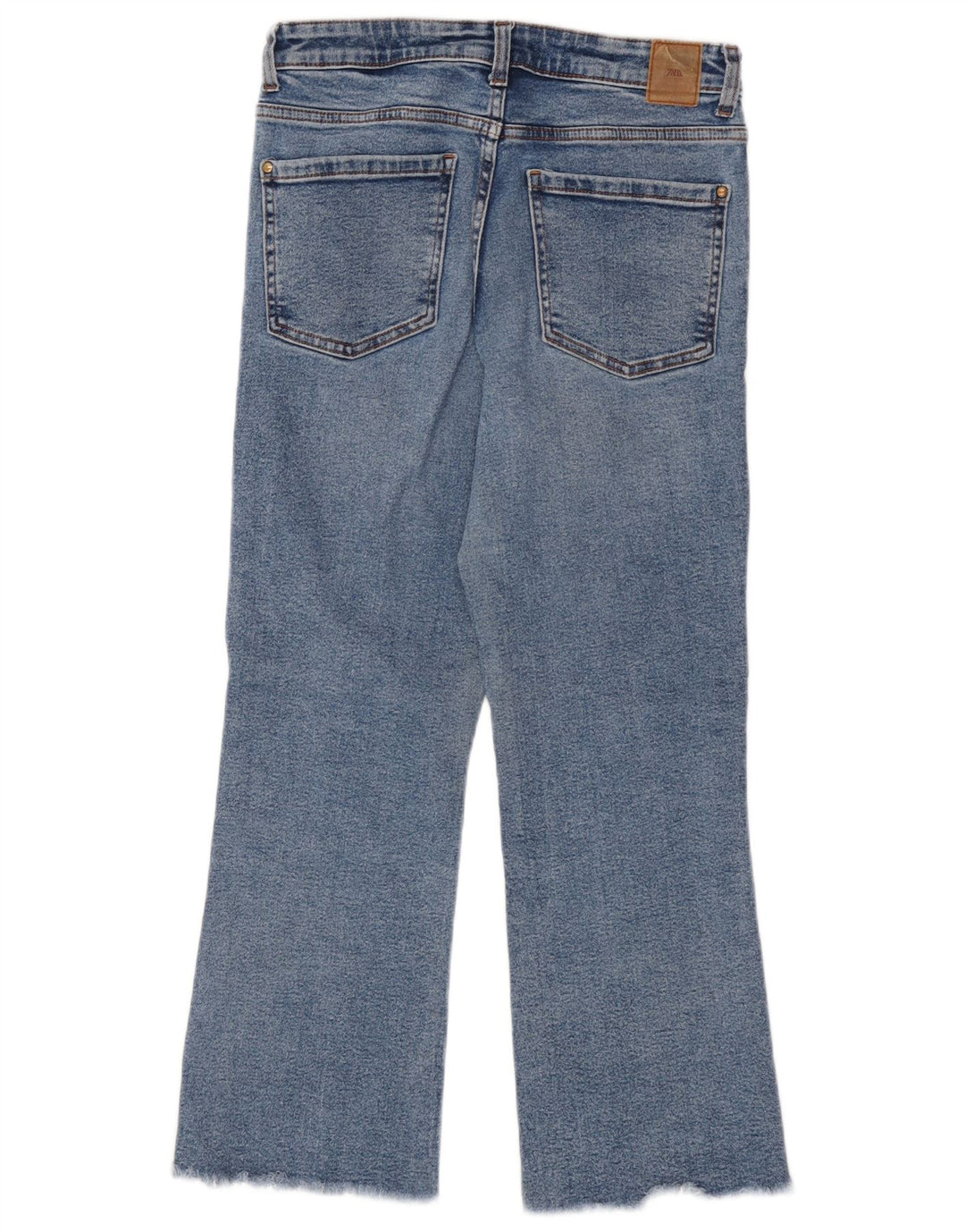 Damskie jeansy Bootcut Zara EU 38 Small W28 L25 Niebieskie bawełniane