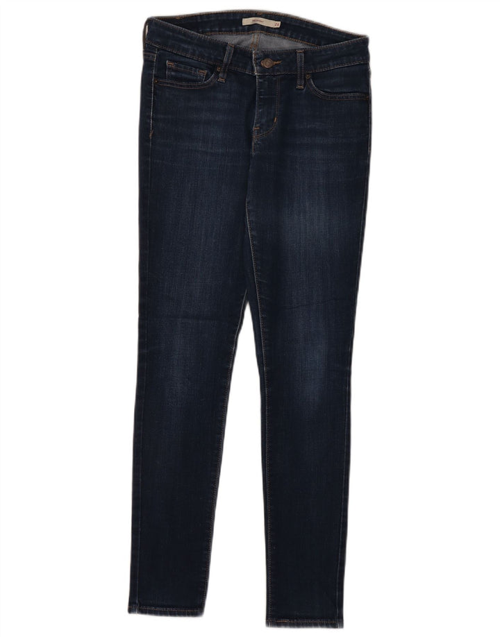 Damskie jeansy LEVI'S 711 Skinny W26 L30 Niebieska bawełna