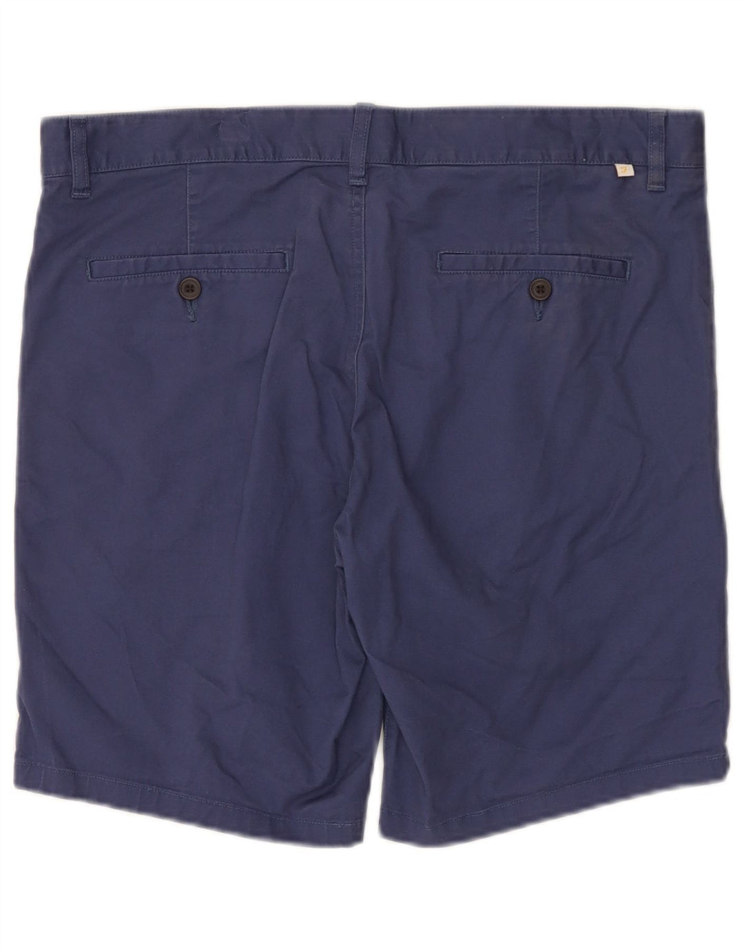 Męskie spodenki Chino Regularne Farah W34, duże, niebieskie, bawełniane