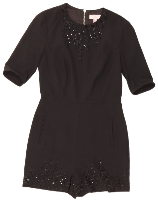 Kombinezon damski Ted Baker, rozmiar 1, XS, czarny, poliester
