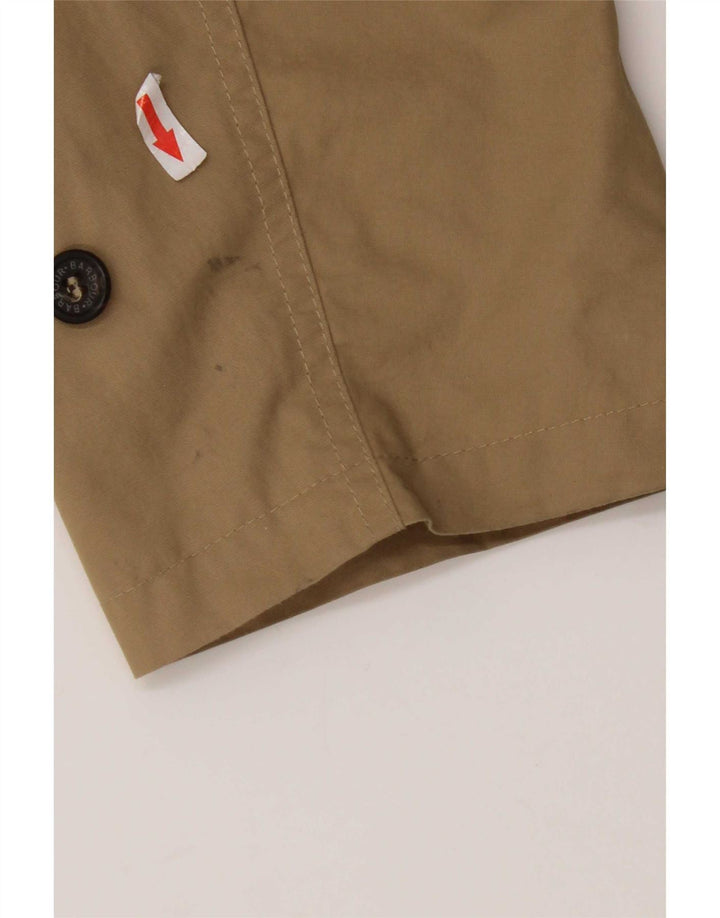 Trencz męski Barbour UK 40, duży, beżowy, bawełniany