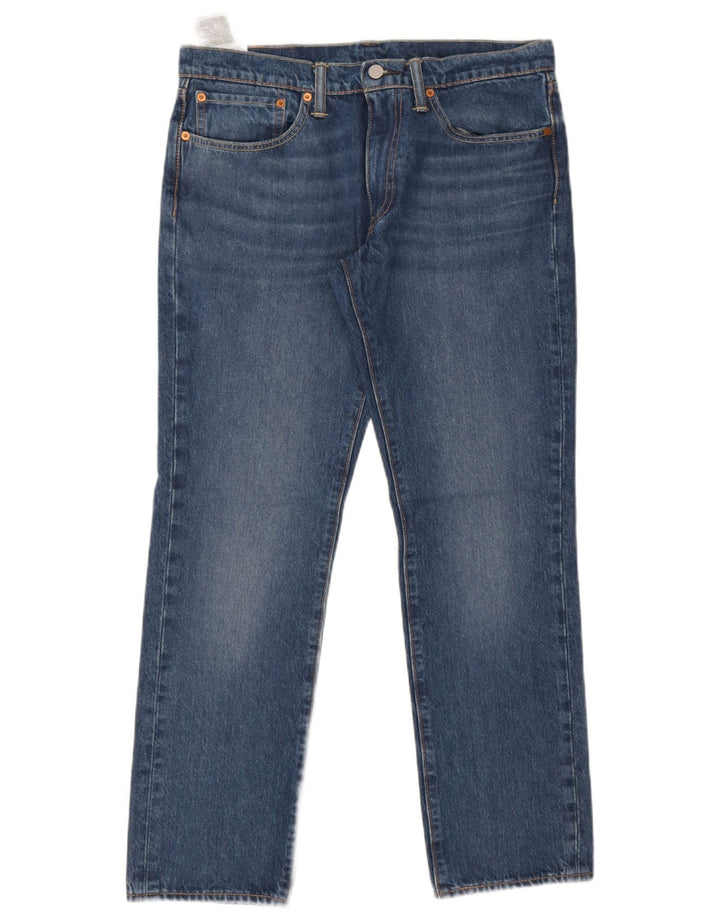 Męskie jeansy Levi's 511 Slim W34 L32 Niebieska bawełna