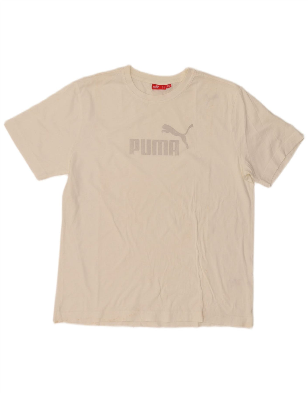 Męski T-shirt Puma z grafiką, duży, biały