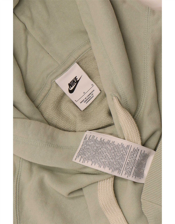 Męski sweter z kapturem Nike, duży, khaki