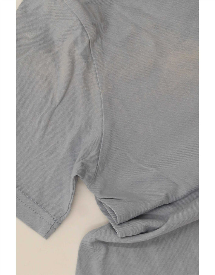 Chłopięcy T-shirt z grafiką New Balance 9-10 lat, średni niebieski