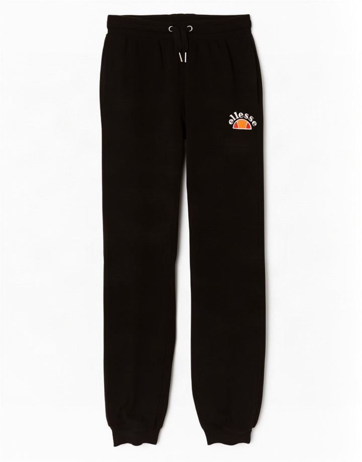 Męskie spodnie dresowe Ellesse Joggers Small, czarne, bawełniane