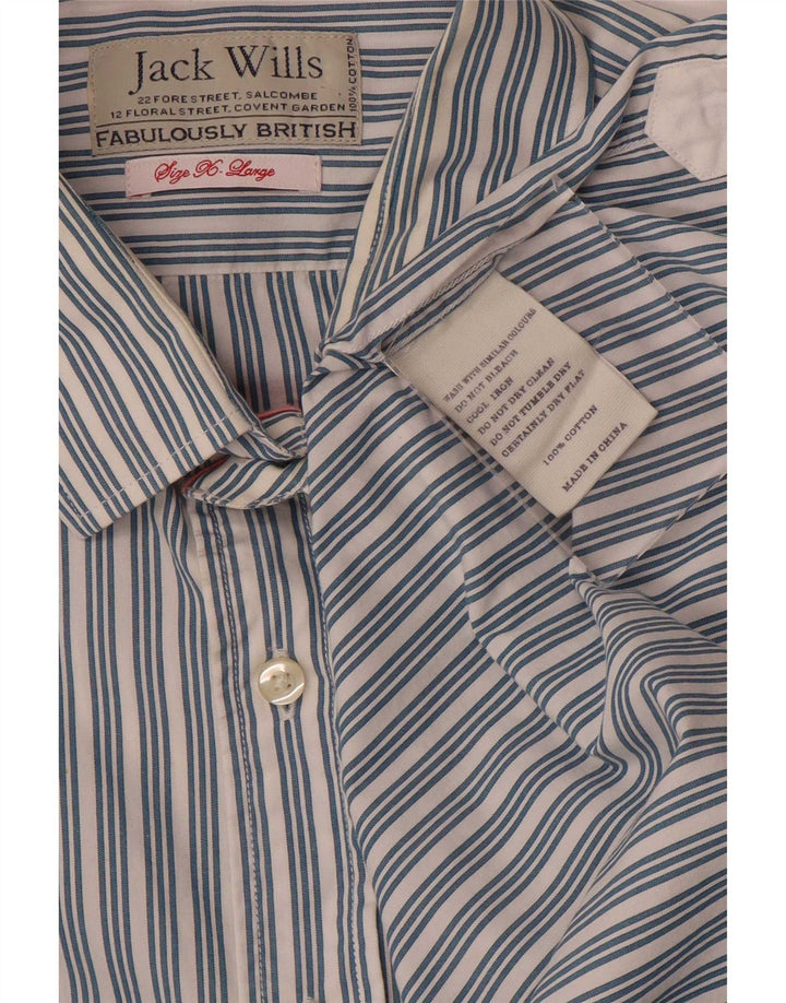 Koszula wizytowa męska Jack Wills XL, bawełniana w niebieskie paski