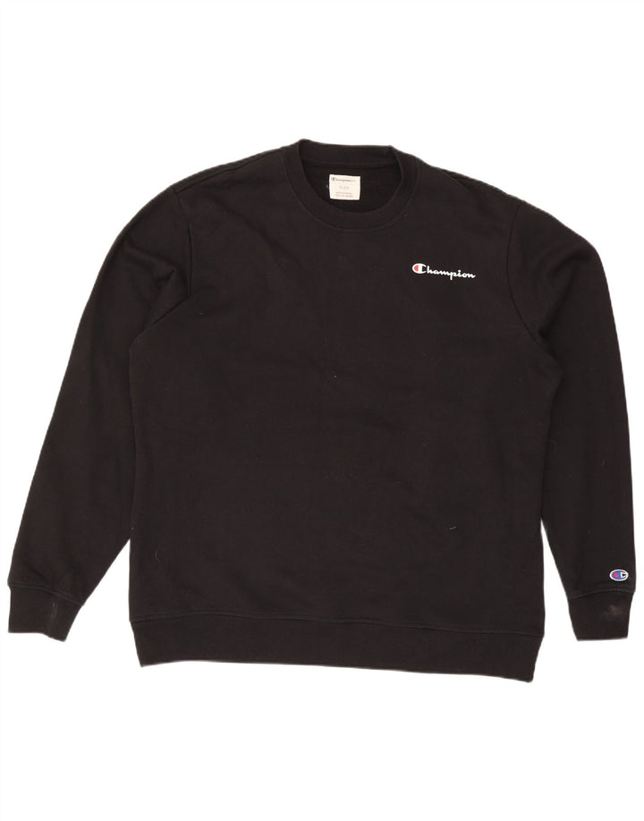 Sweter męski Champion XL, czarny, bawełniany