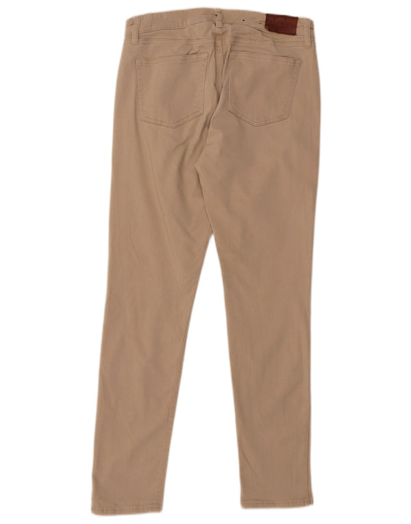 Damskie jeansy rurkowe Ralph Lauren US 6 Medium W30 L29 Beżowa bawełna