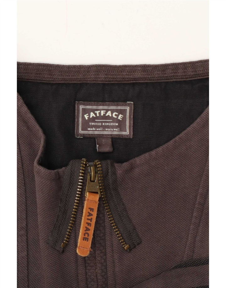 Męski sweter Fat Face w małe szare paski